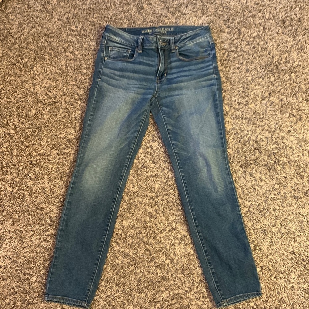 American Eagle skinny jeans circa 2010s size 6 short